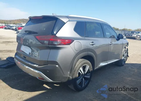 2023 Nissan Rogue Platinum Intelligent Awd from USA, damaged, VIN JN8BT3DD2PW320575